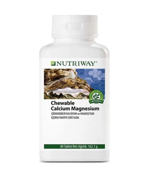 Amway Nutriway Chewable Calcium Magnesium 80 Tablet Vitamin Amway Nutriway Chewable Calcium Magnesium 80 Tablet Vitamin