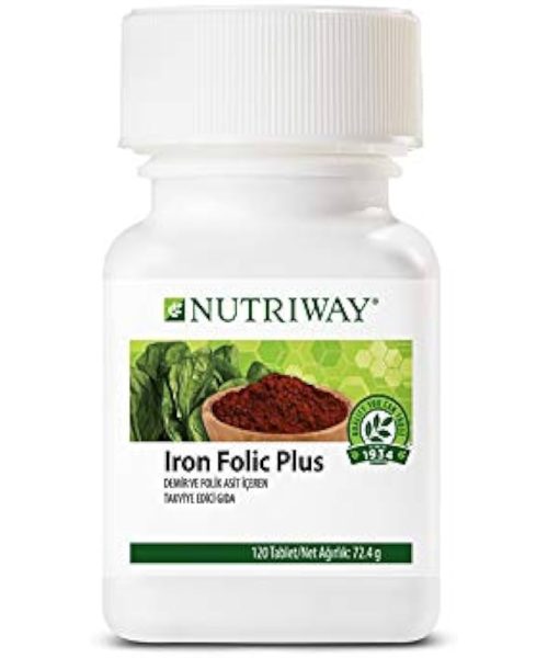 Amway Nutriway Iron Folic Plus 120 Tablet Vitamin Amway Nutriway Iron Folic Plus 120 Tablet Vitamin