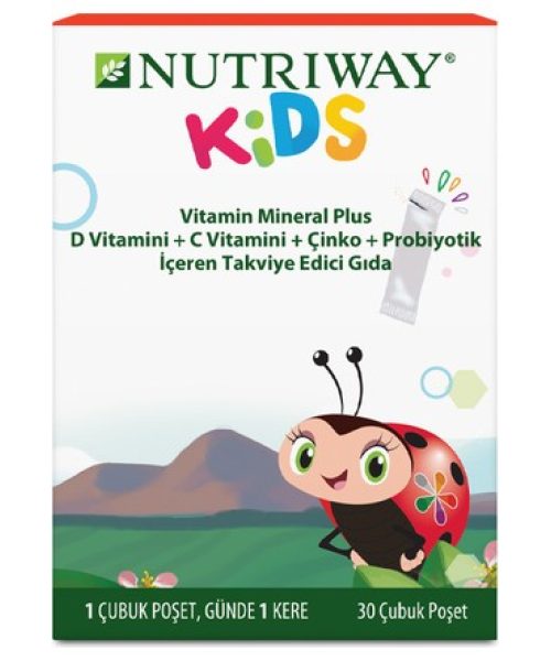 Nutriway Kids Vitamin Mineral Plus Takviye Edici Gida Nutriway Kids Vitamin Mineral Plus Takviye Edici Gida